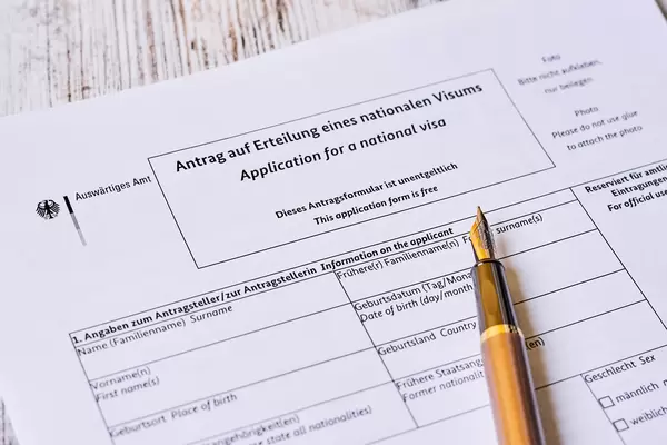 Application for German national visa
