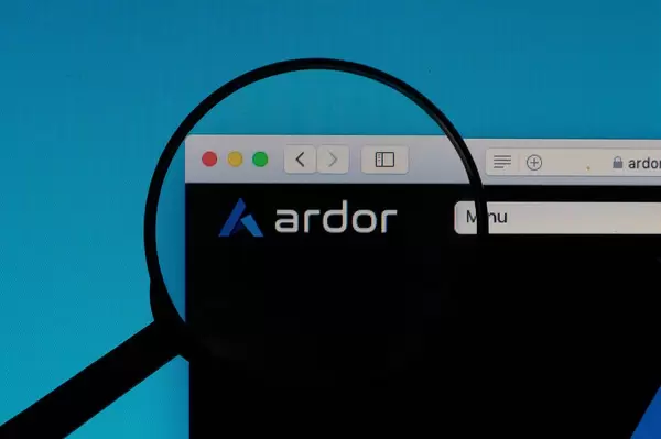Ardor logo under magnifying glass