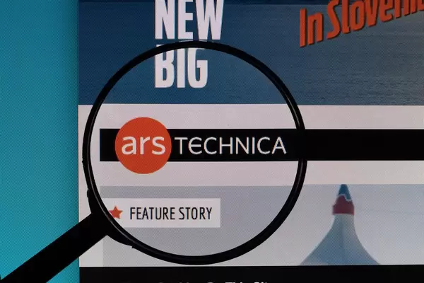 Ars Technica logo under magnifying glass
