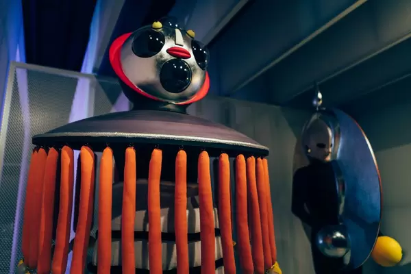 Artinstallation im Bauhaus Museum, Dessau