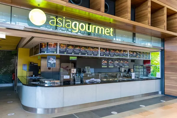 Asiagourmet - Asiatische Gastronomie am Flughafen BER - Terminal 1. Wegen Corona nicht aktiv