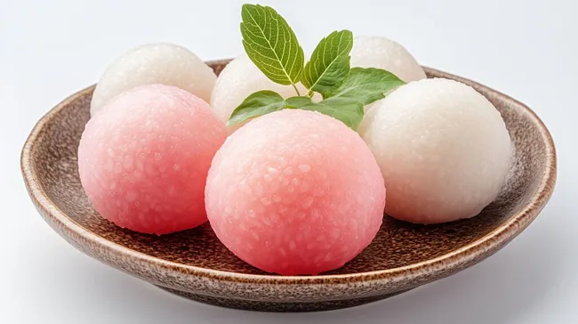 Asiatische Süßwaren in traditionellem Stil