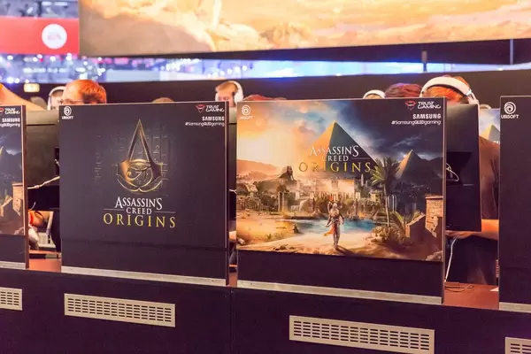 Assassin's Creed Origins Gaming-Bühne - Gamescom 2017, Köln
