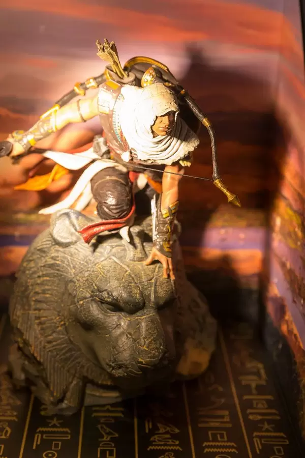 Assassin's Creed Origins Gods Edition action figure - Gamescom 2017, Cologne