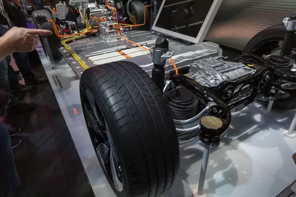 Audi e-tron drivetrain