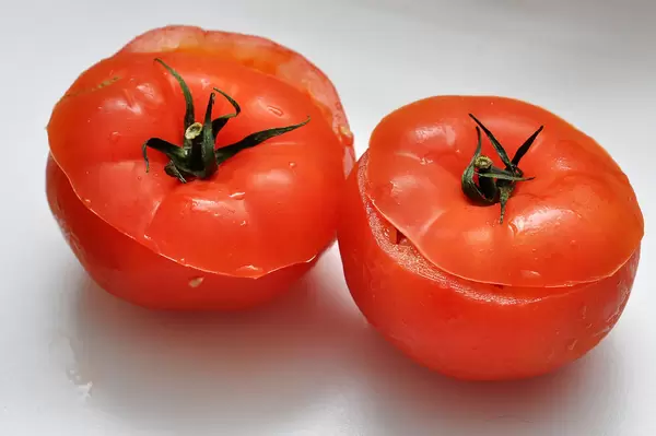 Aufgeschnittene Tomaten