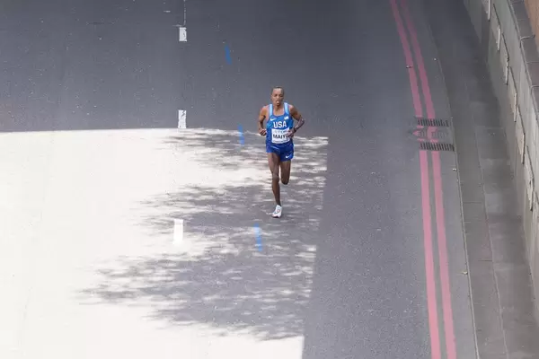 Augustus Maiyo (Marathon Finale) bei den IAAF Leichtathletik-Weltmeisterschaften 2017 in London