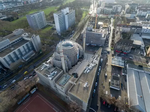 Ausnahmezustand  am 29.09.2018: Erdogan eröffnet die DITIB Zentralmoschee Köln