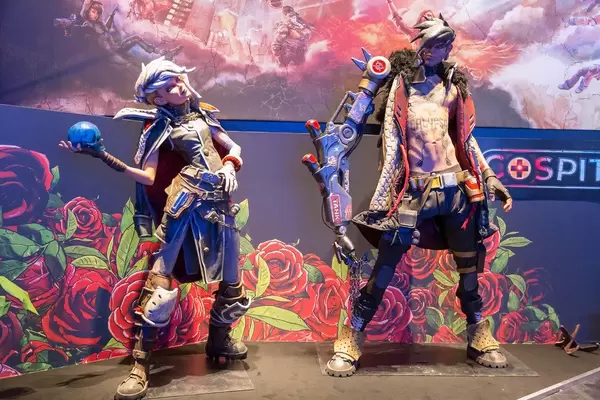 Ausstellung im Cospital - Cosplay Village der Gamescom in Köln
