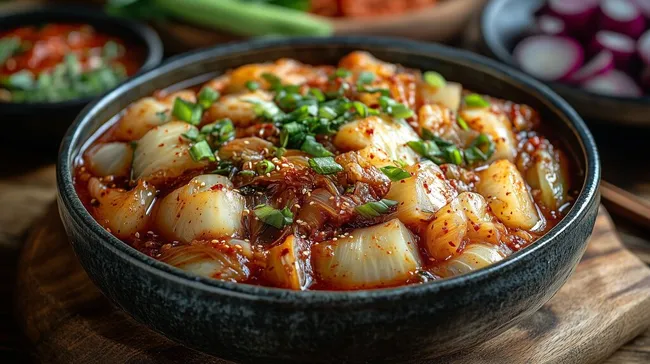 Authentisches Kimchi - Traditionelle koreanische Speise