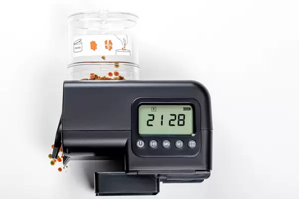 Automatic fish feeder for aquarium