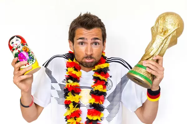 Babushka doll or World Cup Trophy? Everything's good as long it turns out to be a great World Cup for Germany