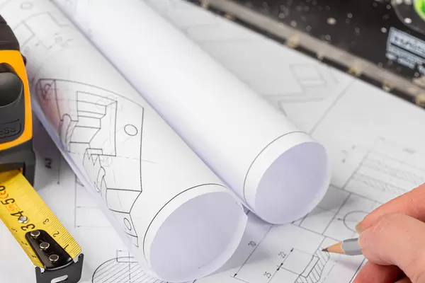 Background work with drawing projects