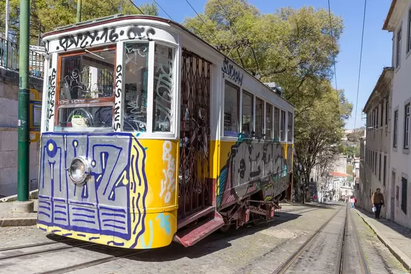 Bahn zu Miradouro Sao Pedro de Alcantara