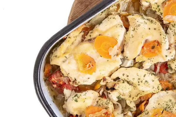 Baked Chicken Breasts with Carrots