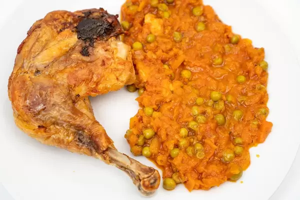 Baked Chicken Drum with Tomato Stew