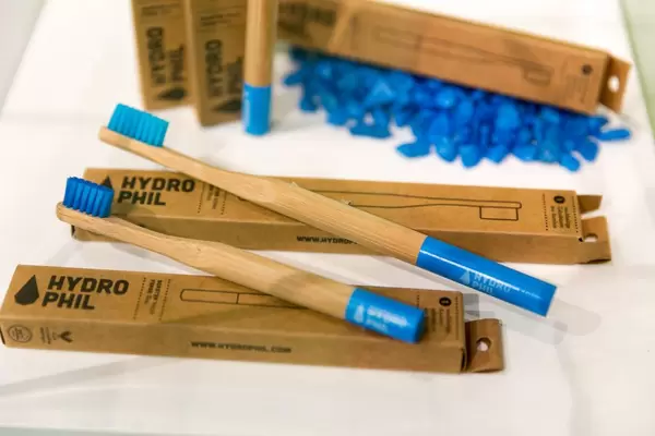 Bamboo tooth brushes by Hydrophil