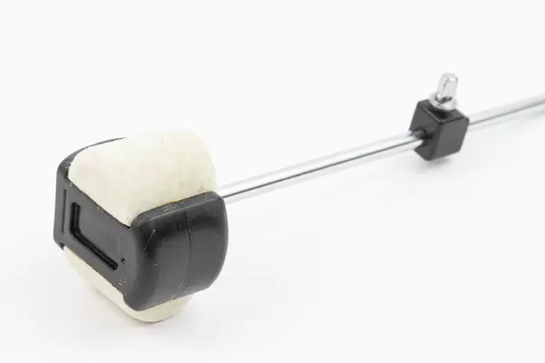 Bass Drum Pedal Stick isolated above white background