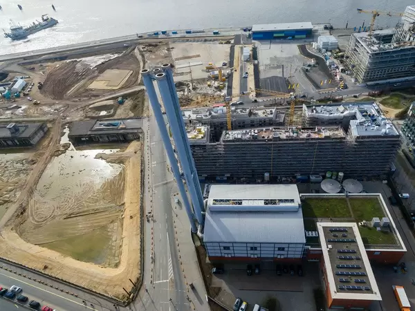 Baustelle Hamburg-Überseequartier / Hafencity