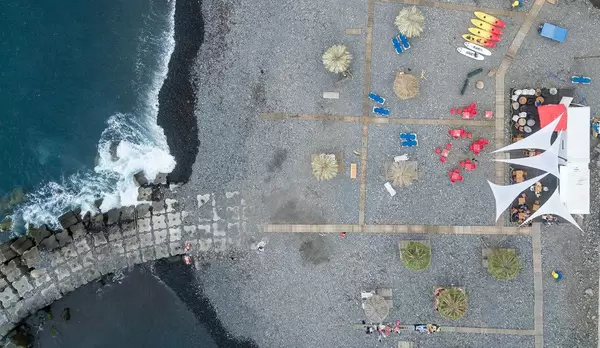 Beach Club in Ponta do Sol, Madeira