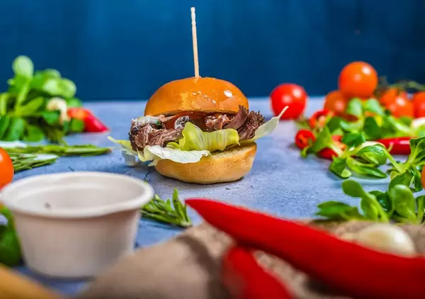 Beef Burger With Veggies (Flip 2019)