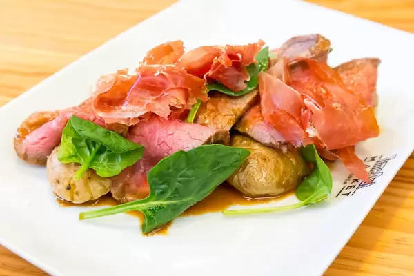 Beef, Potatoes and Iberio