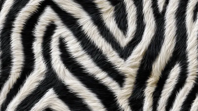 Beeindruckende, hochauflösende Zebramuster-Textur