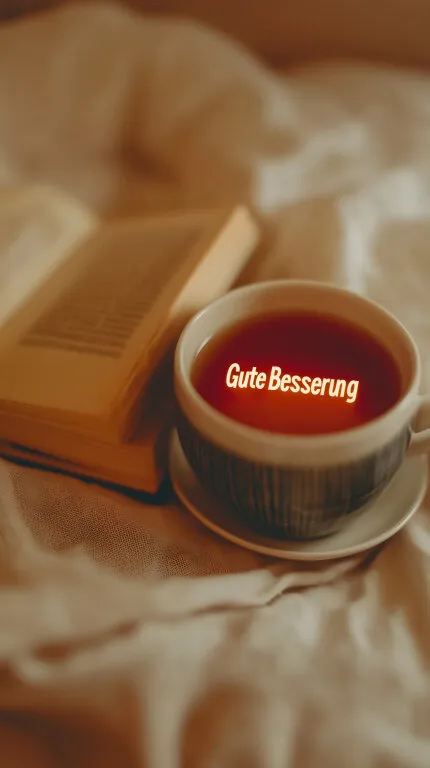 Behaglich dekoriertes Lesewochenende mit Tee und Buch