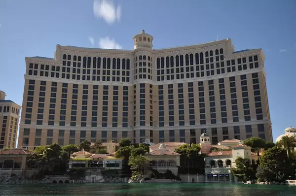 Bellagio in Las Vegas bei Sonnenschein