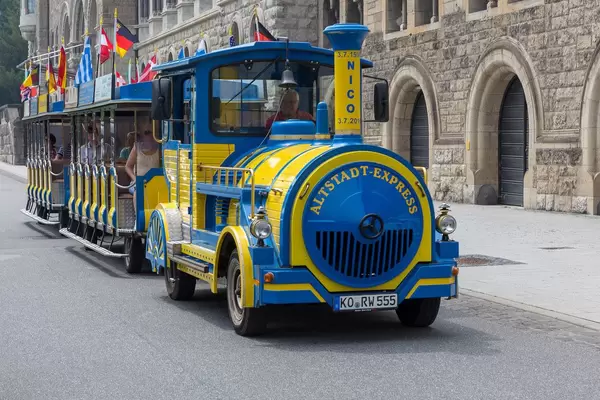 Besichtigung von Koblenz mit dem kleinen Zug Altstadt-Express
