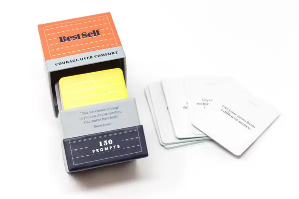 Best Self - Courage over Comfort:  card compilation with small everyday challenges to gain confidence and leave your comfort zone