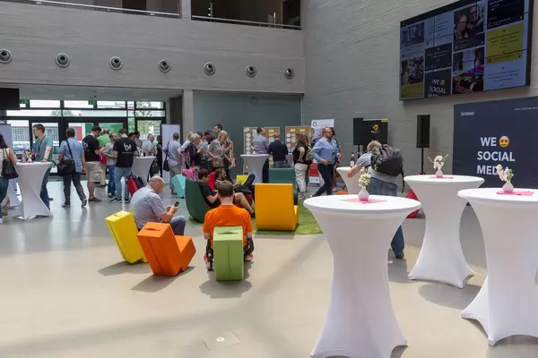 Besucher beim Barcamp 2018 in Koblenz