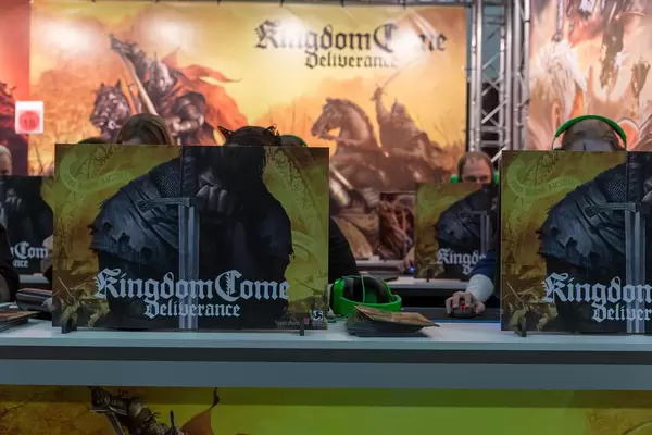 Besucher spielen Kingdom Come: Deliverance