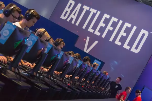 Besucher zocken Battlefield V