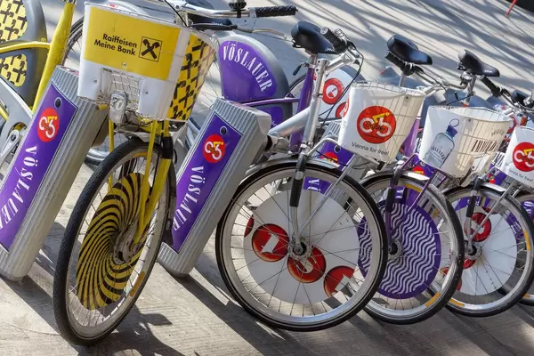 Bicycle sharing by Citybike Wien in Vienna