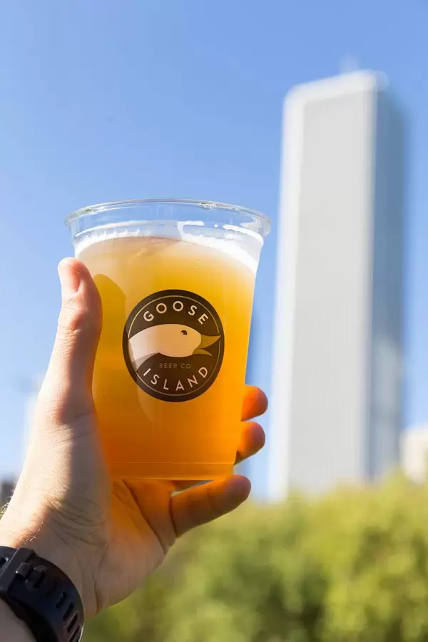 Bier gebraut von der Goose Island Beer Company