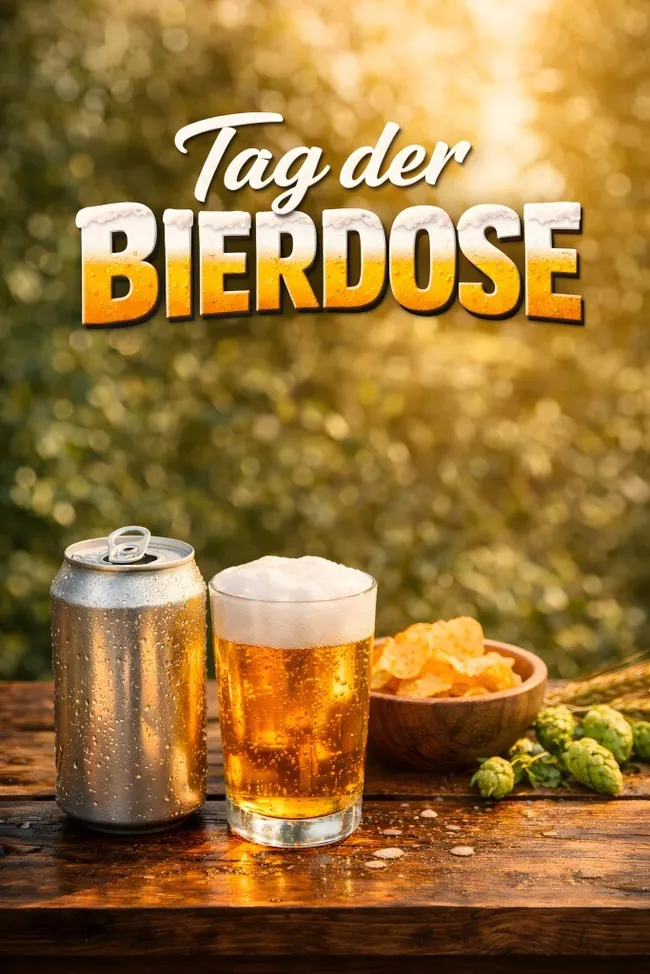 Tag der Bierdose am 24. Januar
