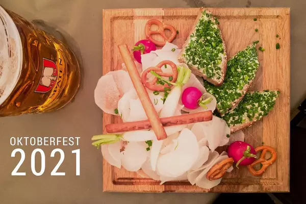 Bierradi-Brettl mit Freiland-Radi, Radieserl, Eiszapfen und Schnittlauchbrot tbd