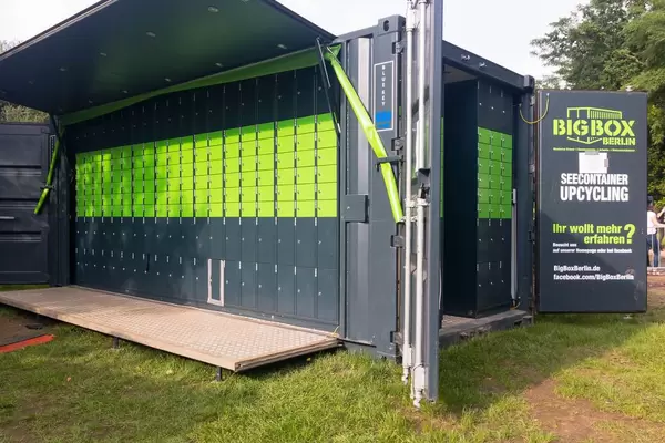 Big Box Berlin Containter im gamescomCamp - Gamescom 2017, Köln