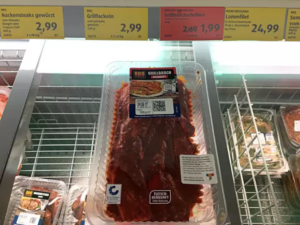 Billiges Fleisch für den Grill bei Aldi