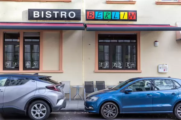 Bistro Berlin, Restaurant in der Moritzstraße in Wiesbaden