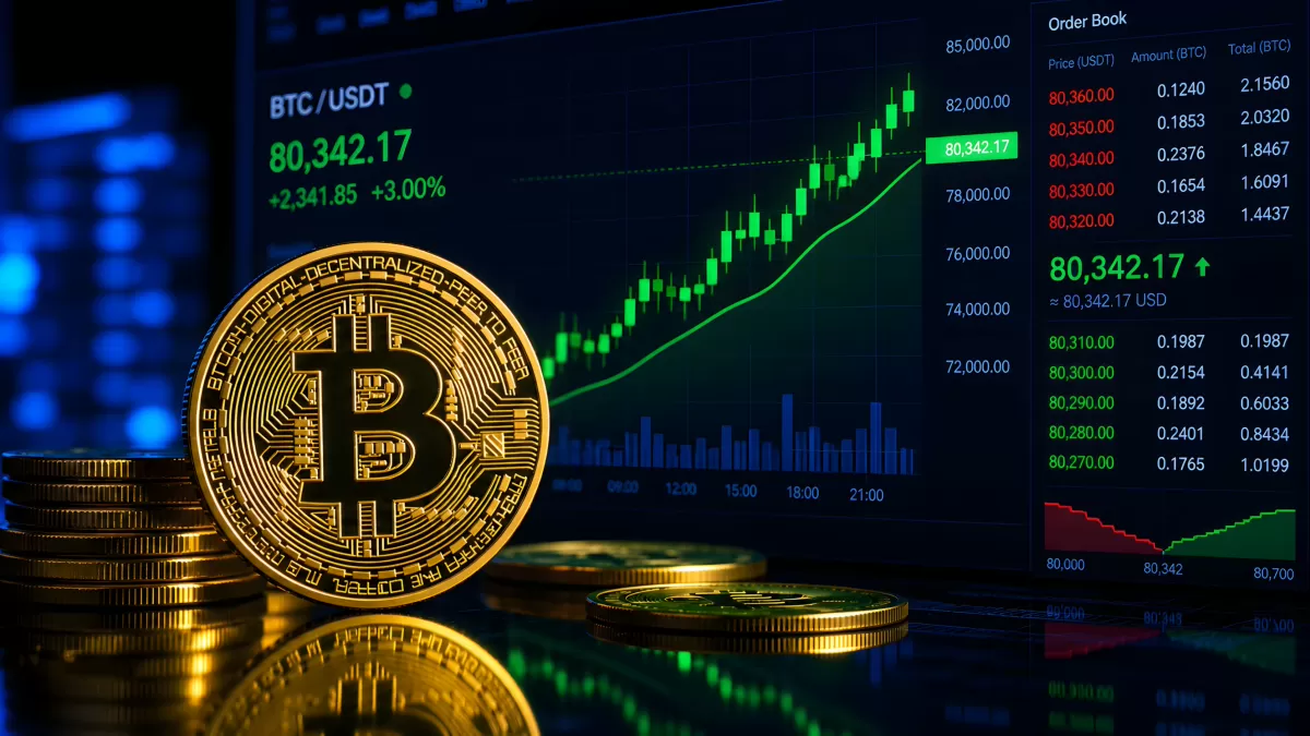 Bitcoin knackt 80.000 USD