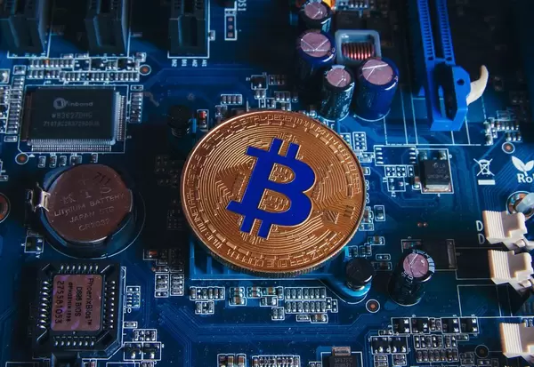 Bitcoin on a mother board