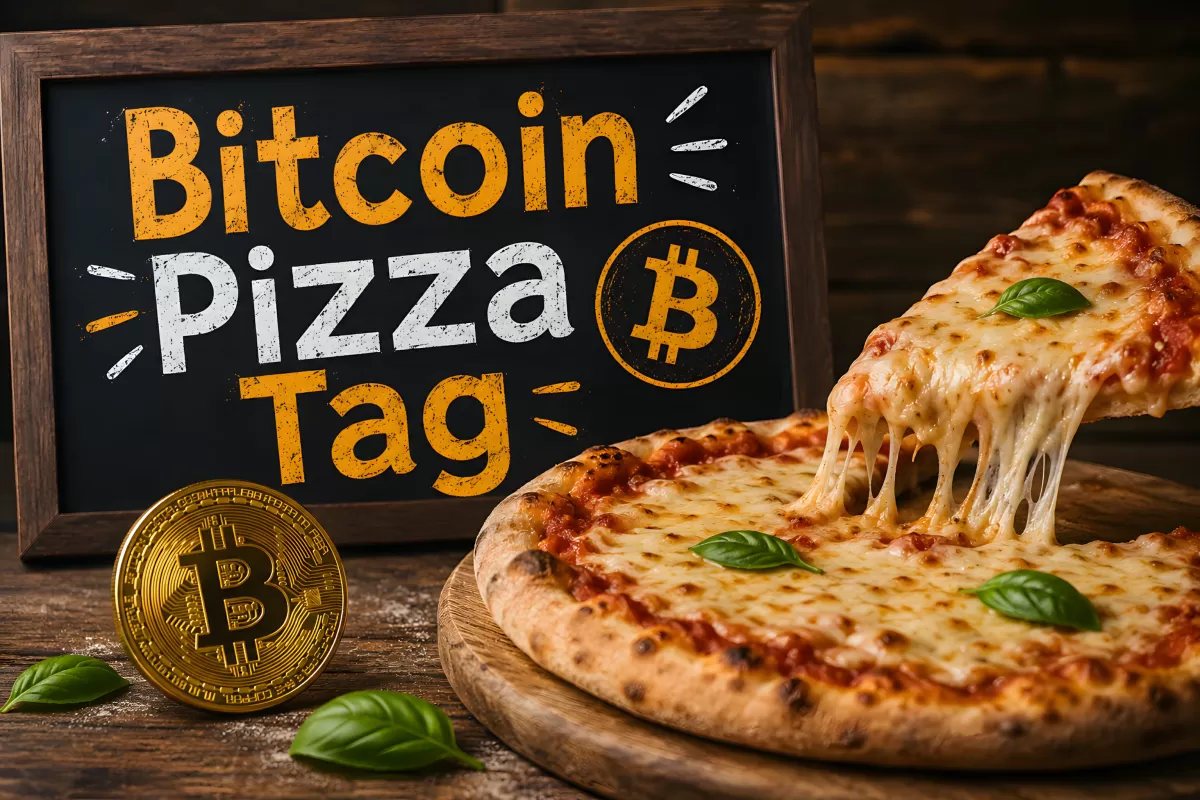 Bitcoin Pizza Tag am 22. Mai