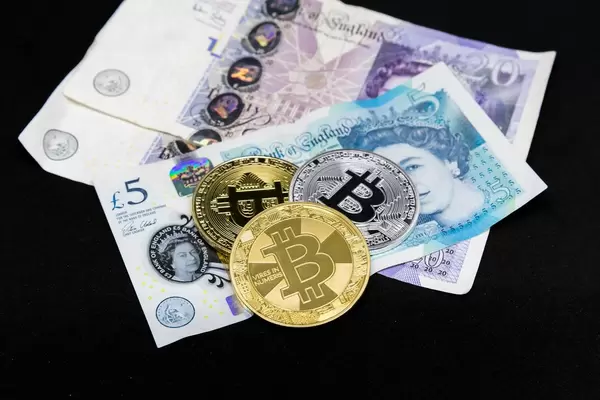 Bitcoin und britische Pfund