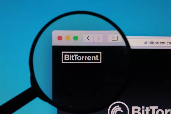 BitTorrent website under magnifying glass
