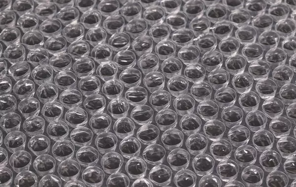 Black background from Bubble wrap