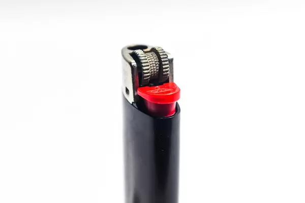 Black lighter on white background (Flip 2019)