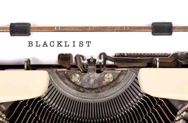 Blacklist: title of the American nbc tv-show