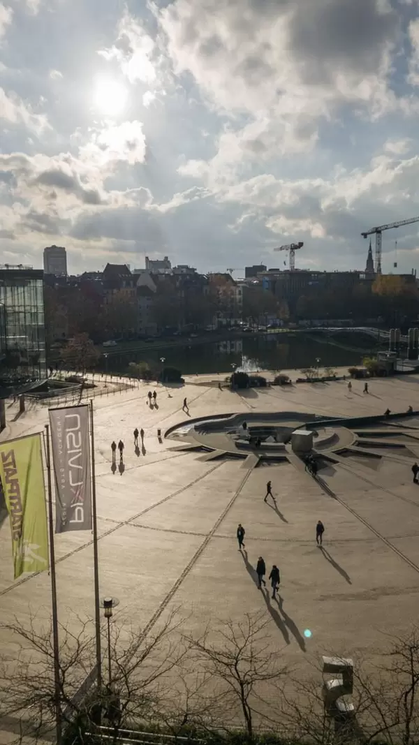Blick auf den Mediapark